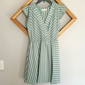 Mint Stripped Dress